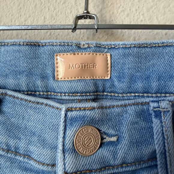 Mother The Insider Crop Step Fray Jeans in Limited Edition Size 28 - Picture 4 of 7